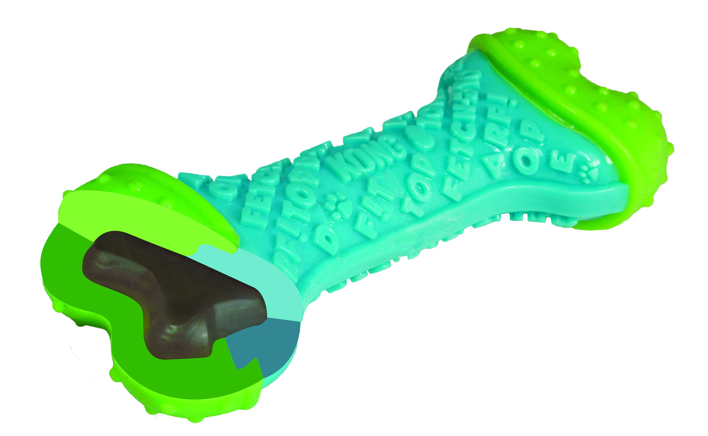 Kong® Speelgoed Core Strength Been Turkoois