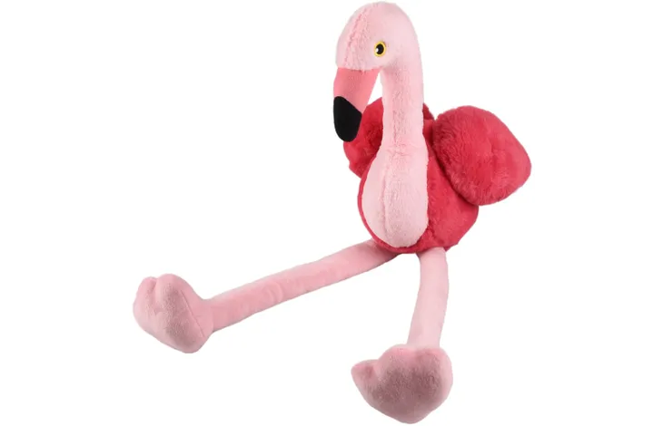 Speelgoed Ando Flamingo Roze L75cm
