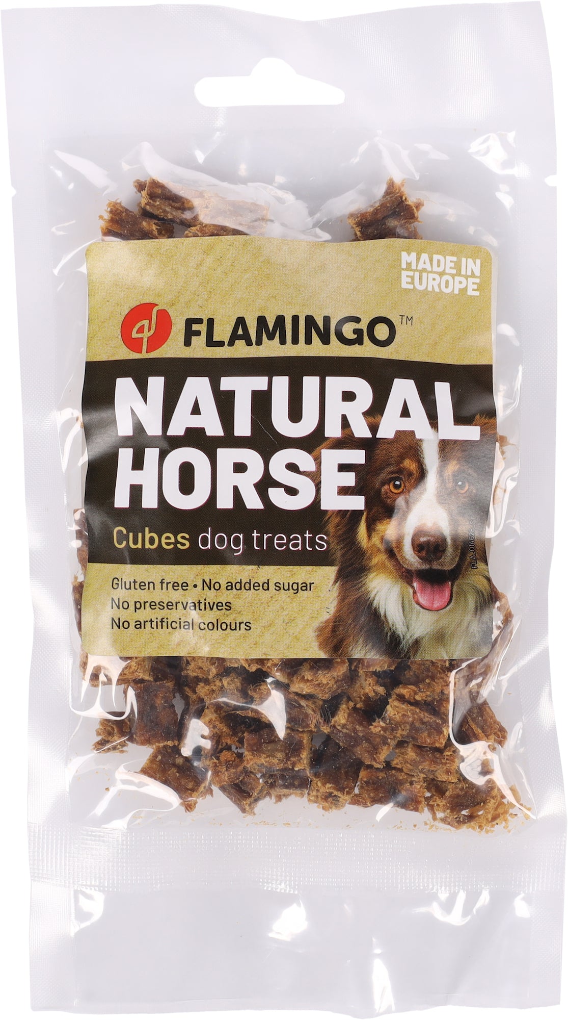 Snack Nature Blokjes met Paard 80 gr