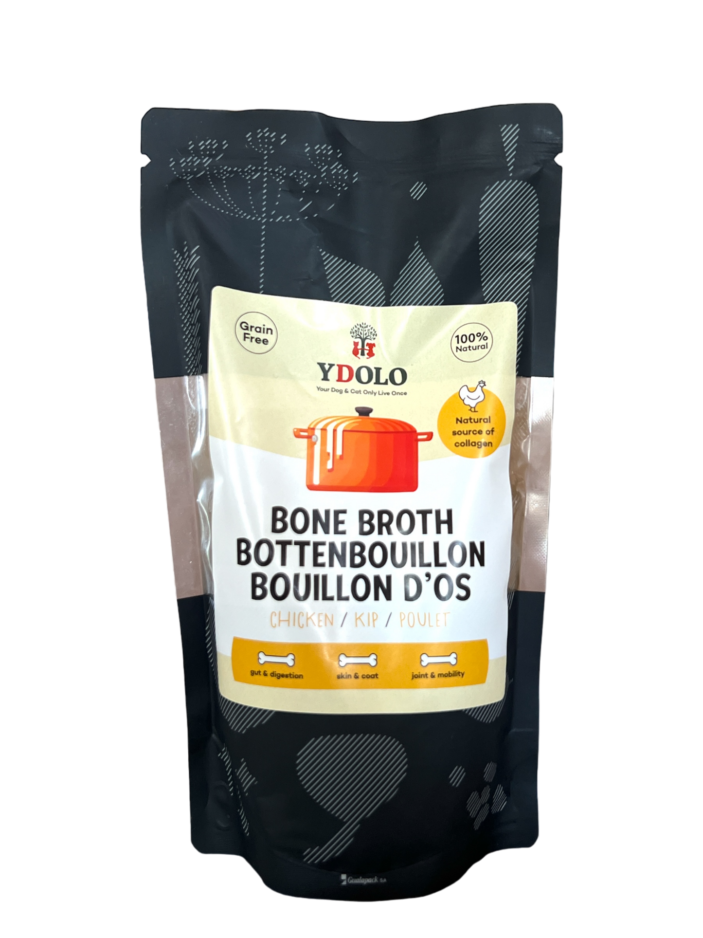 YDOLO bottenbouillon BIO Kip 230ml