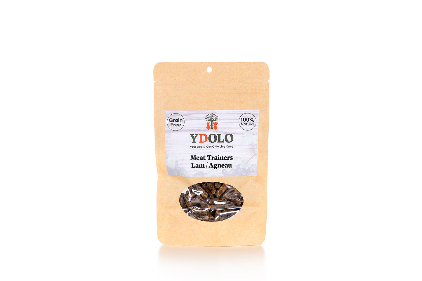 YDOLO Puur Vlees Trainers - Lam, 70g