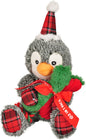 Kerst Speelgoed Carson Pinguin Rood Wit Groen