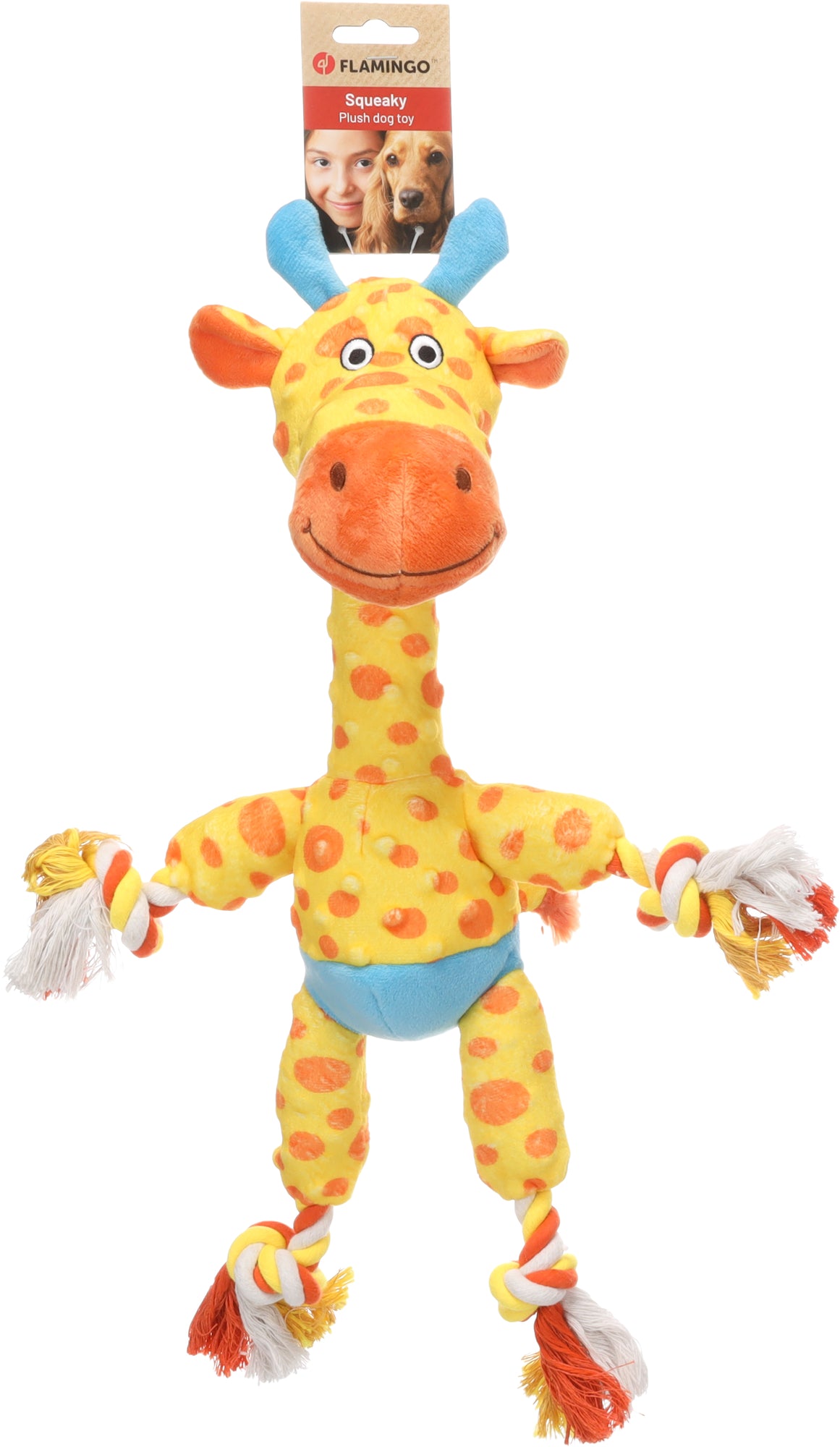 Torris Giraf met touw Geel