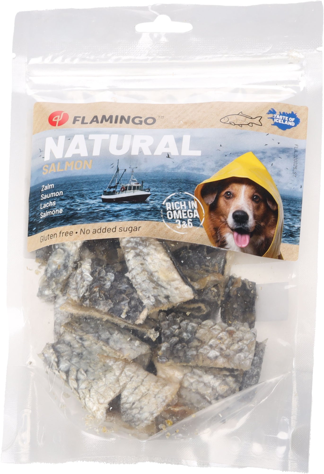 Snack Nature Zalmhuid Kort