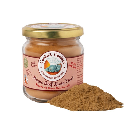 Cooka's Cookies Magic beef liver dust 90 gram - Maaltijd topper