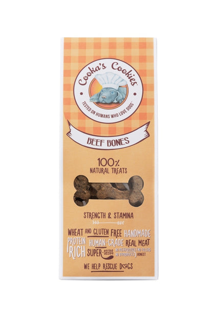Cooka's Cookies Beef bones  100 gram