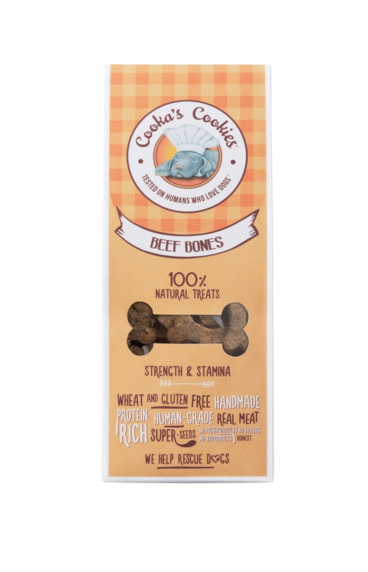 Cooka's Cookies Beef bones  100 gram