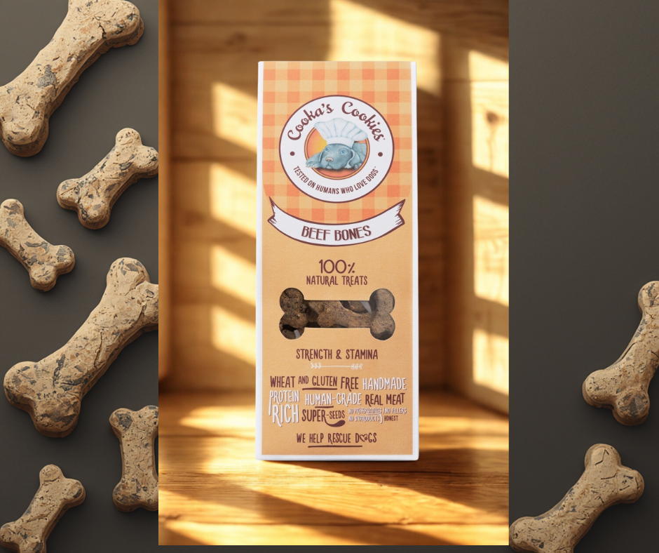 Cooka's Cookies Beef bones  100 gram
