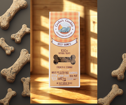 Cooka's Cookies Beef bones  100 gram